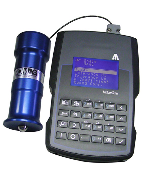 Plastic and rubber electronic hardness tester
